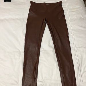 Spanx faux leather leggings